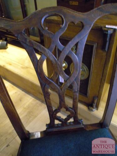 Antieke eiken 18e-eeuwse stoel 2