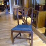 Antieke eiken 18e-eeuwse stoel 3