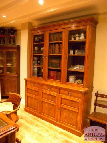 Antieke eiken boekenkast 3