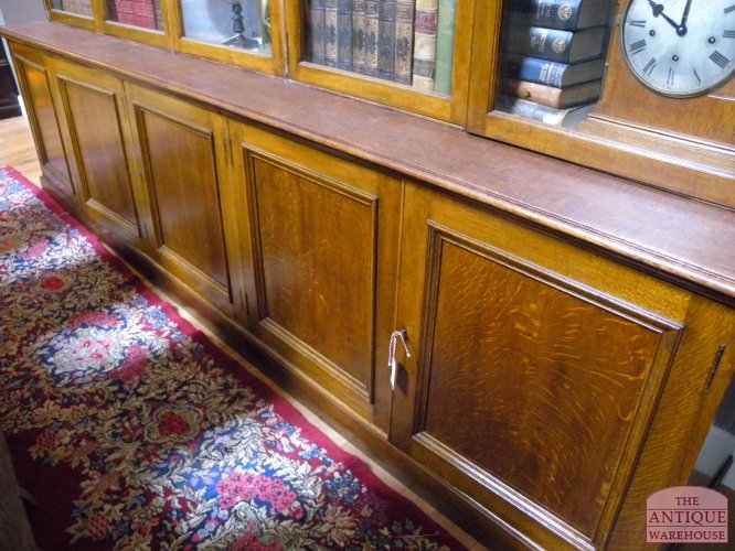 Antieke eiken boekenkast 2