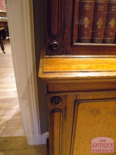 Antieke eiken boekenkast 2