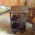 Antieke eiken boekenmolen, circa 1900 1