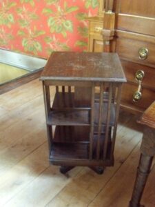 antieke eiken boekenmolen, circa 1900, VERKOCHT