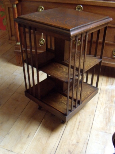 Antieke eiken boekenmolen 3