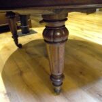 antieke eiken coulissen tafel 1