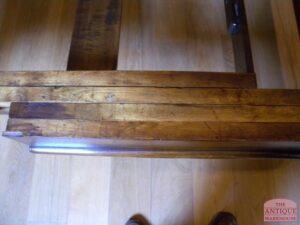 antieke eiken coulissen tafel van 1830, VERKOCHT