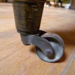 Antieke eiken coulissen tafel 3