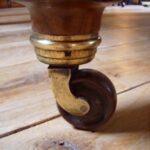 antieke eiken coulissen tafel 2