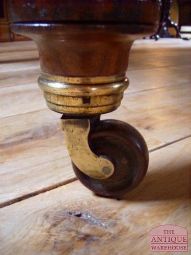 antieke eiken coulissen tafel 2