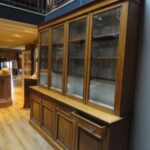 Antieke eiken Engelse boekenkast 3