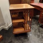 Antieke eiken Engelse boekenmolen 2