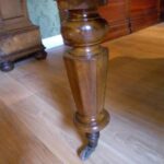 antieke eiken Engelse coulissen tafel 2