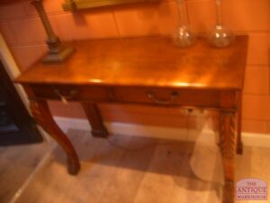 antieke eiken Engelse side table, VERKOCHT