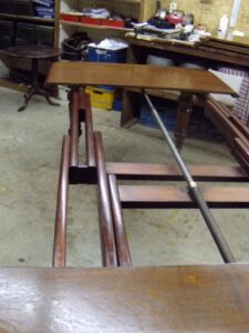 antieke eiken Engelse  uitschuif tafel in eikenhout