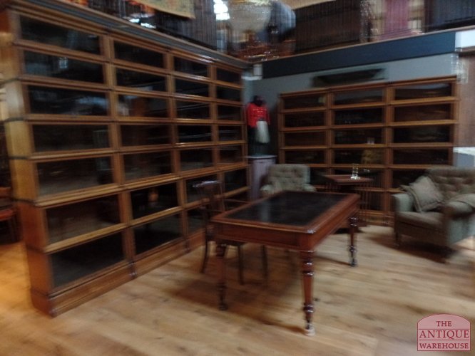 Antieke eiken Globe Wernicke 3