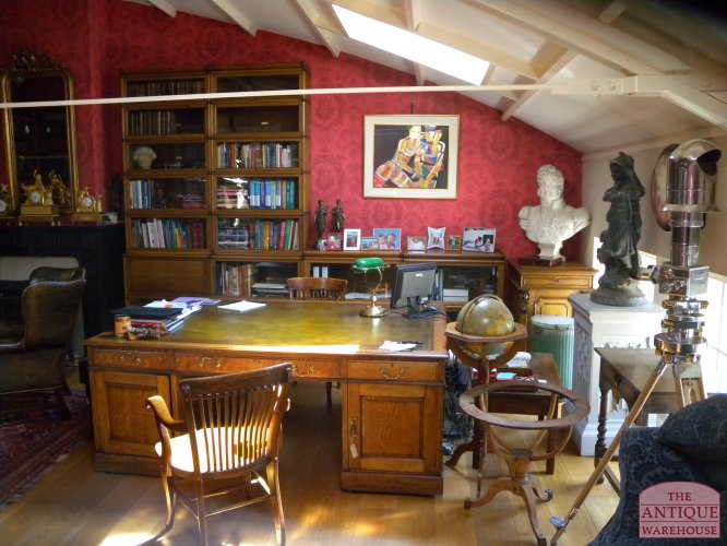 Antieke eiken Globe Wernicke bibliotheek 2