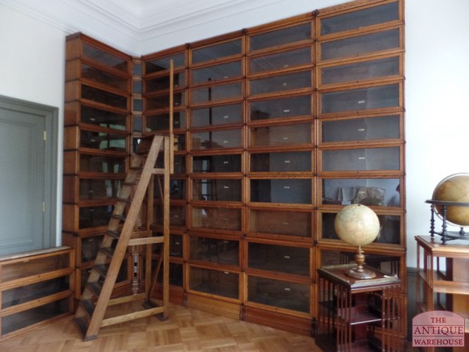 antieke eiken Globe Wernicke bibliotheekkast
