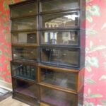 Antieke eiken Globe Wernicke boekenkast 1