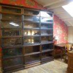 Antieke eiken Globe Wernicke boekenkast 2