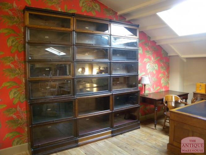 Antieke eiken Globe Wernicke boekenkast 2