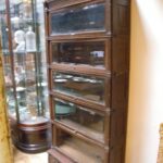 Antieke eiken Globe Wernicke boekenkast 1