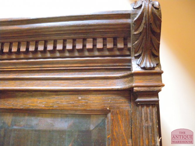 Antieke eiken Globe Wernicke boekenkast 2