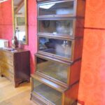 Antieke eiken Globe Wernicke boekenkast 1