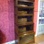 Antieke eiken Globe Wernicke boekenkast 2