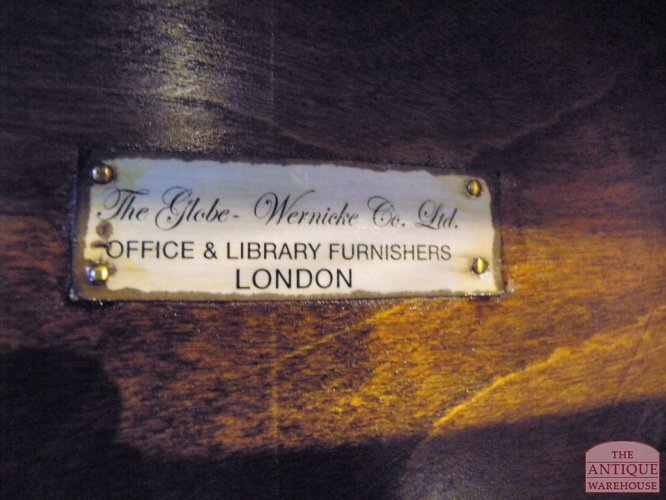 Antieke eiken Globe Wernicke boekenkast 4