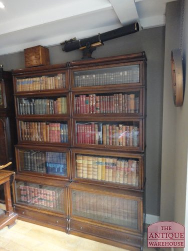 Antieke eiken Globe Wernicke boekenkast 3