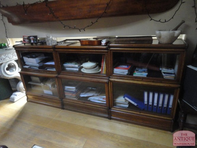 antieke eiken Globe Wernicke boekenkast