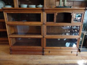 antieke eiken Globe Wernicke boekenkast