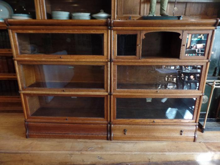 antieke eiken Globe Wernicke boekenkast