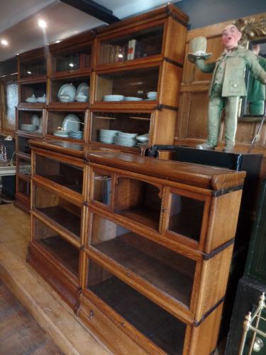 Antieke eiken Globe Wernicke boekenkast 3