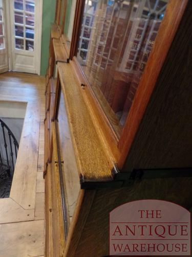 Antieke eiken Globe Wernicke boekenkast 2