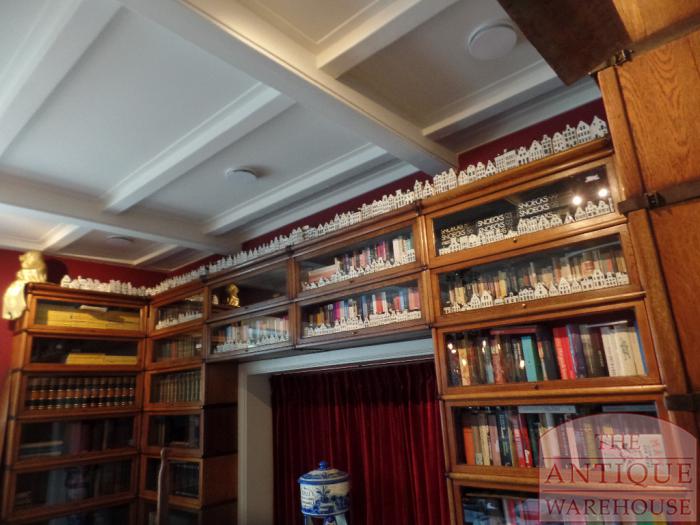 Antieke eiken Globe Wernicke boekenkast 3