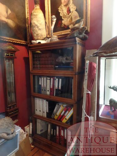 Antieke eiken Globe Wernicke boekenkast 4