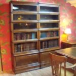 Antieke eiken Globe Wernicke boekenkast 2