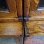 Antieke eiken Globe Wernicke stapelbare boekenkast 3