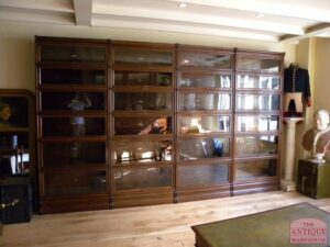 antieke eiken  Globe Wernicke stapelbare boekenkast