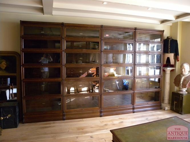 antieke eiken  Globe Wernicke stapelbare boekenkast