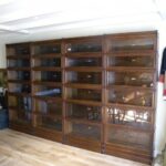 Antieke eiken Globe Wernicke stapelbare boekenkast 2