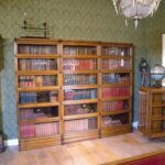 Antieke eiken Globe Wernicke stapelbare boekenkast 2