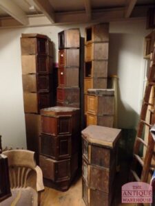 antieke eiken hoek globe wernicke elementen