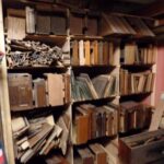 Antieke eiken hoek Globe Wernicke elementen 2