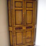 Antieke eiken hoekkast 3