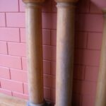 antieke eiken kolommen 2