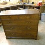 antieke eiken ladekast 1