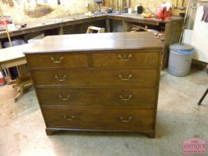 antieke eiken ladekast, VERKOCHT