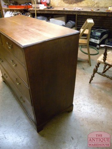 antieke eiken ladekast 2